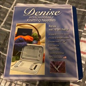 Denise interchangeable knitting needles